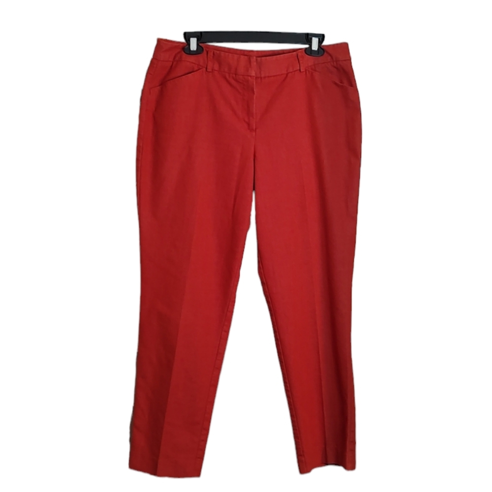 Burnt Orange New Directions Ankle Pants sz 12